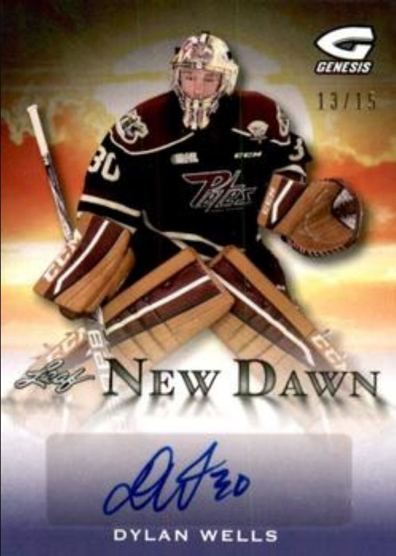 2016 Leaf Genesis #ND-DW1 New Dawn Autographs Purple /10