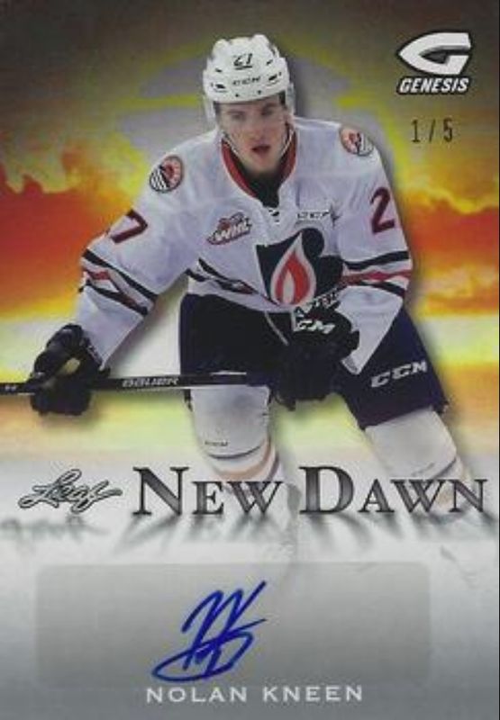 2016 Leaf Genesis #ND-NK1 New Dawn Autographs Silver /3