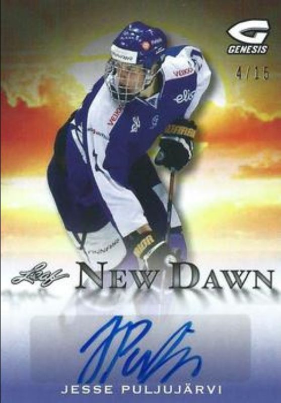 2016 Leaf Genesis #ND-JP1 New Dawn Autographs Purple /10