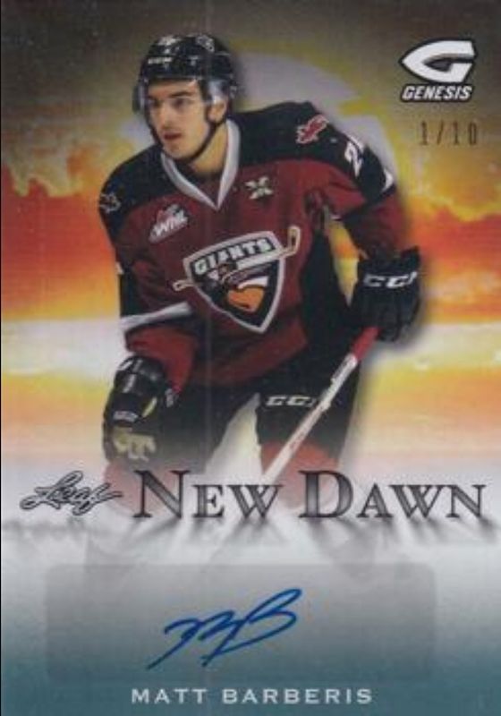 2016 Leaf Genesis #ND-MB1 New Dawn Autographs Platinum /5