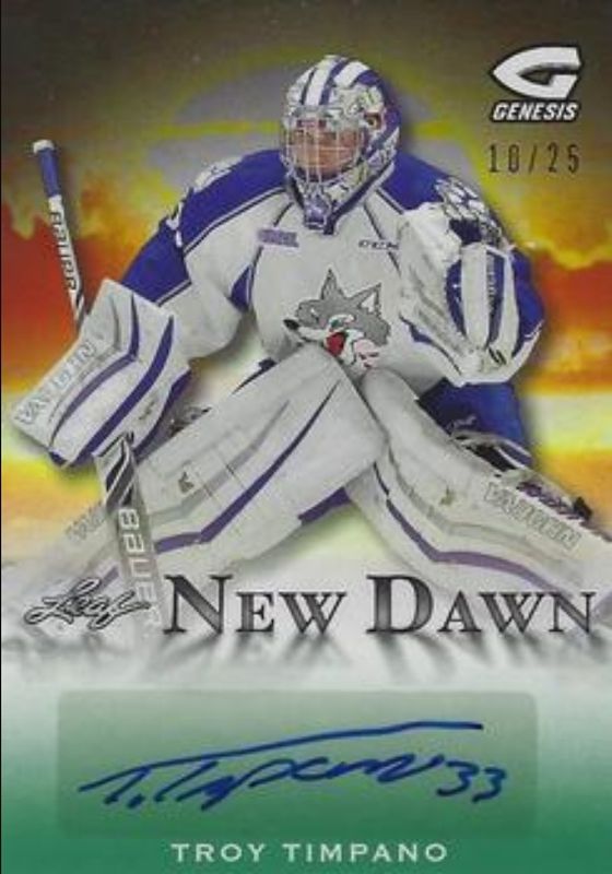 2016 Leaf Genesis #ND-TT1 New Dawn Autographs Emerald /25
