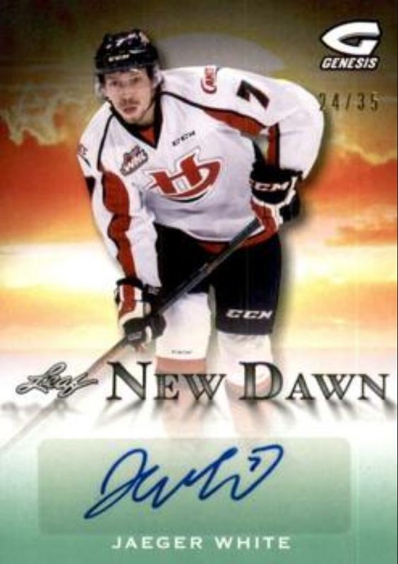 2016 Leaf Genesis #ND-JW1 New Dawn Autographs Emerald /25