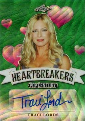 2019 Leaf Metal Pop Century #H-TL1 Heartbreakers Autographs Green Wave /5