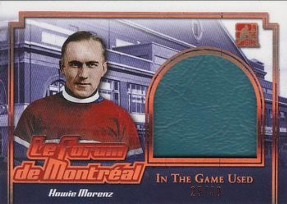 2017 Leaf In The Game Used #LFM-11 Le Forum de Montreal /30