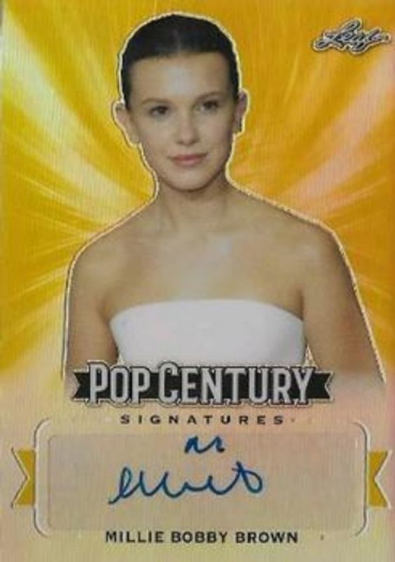 2019 Leaf Metal Pop Century #BA-MBB Gold /1