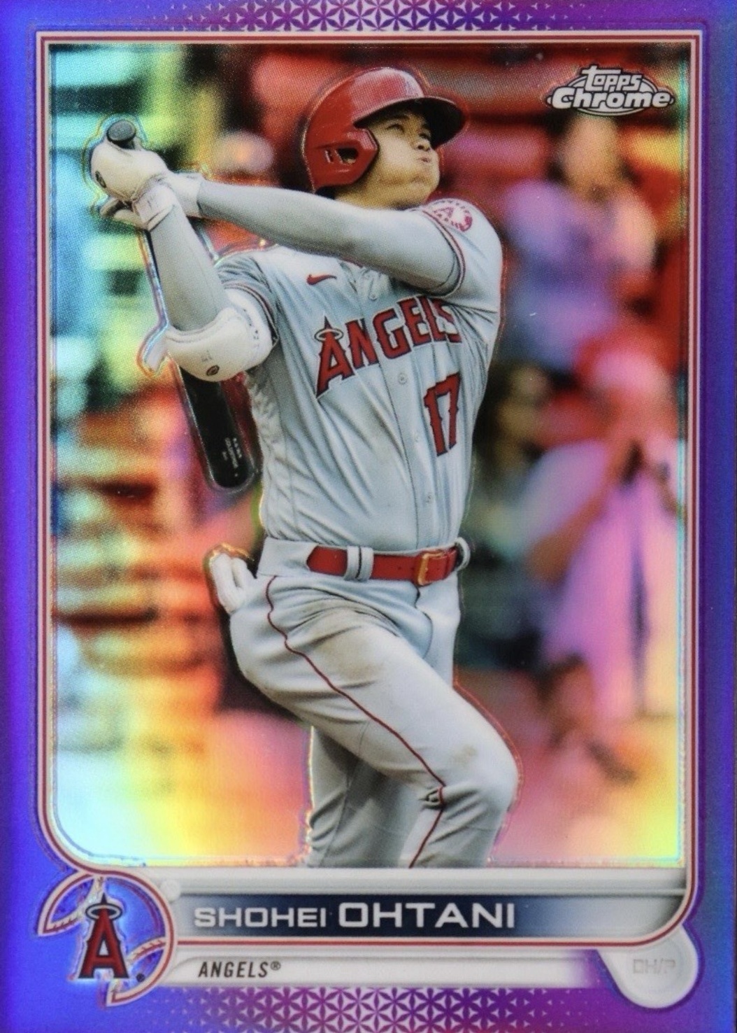 Shohei Ohtani 2022 Topps Chrome #1 Purple Refractor /250 Price