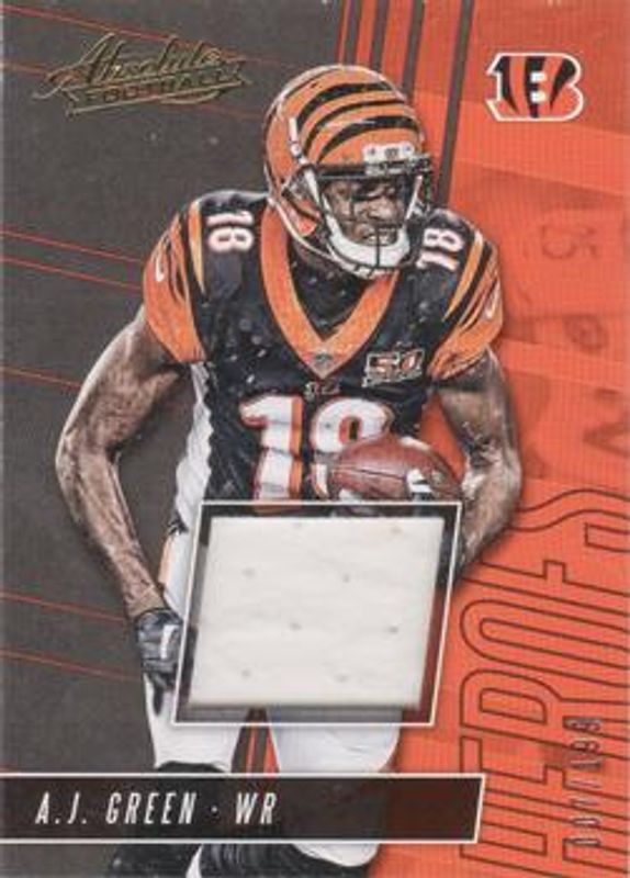 2018 Absolute #AHM-AG Absolute Heroes - Memorabilia /199