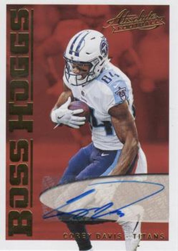 2018 Absolute #BH-CD Boss Hoggs Autographs