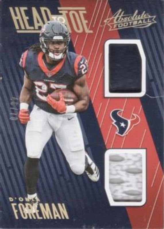 2018 Absolute #HT-DF Head to Toe /992
