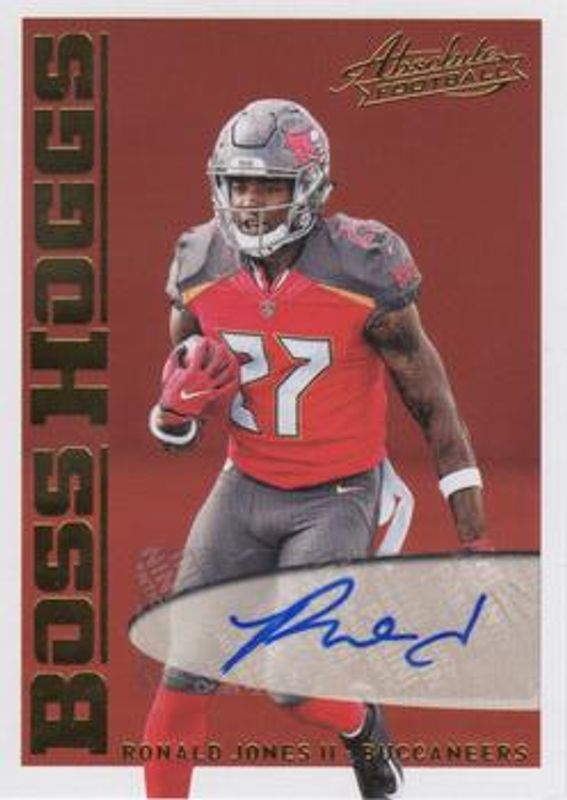 2018 Absolute #BH-RJ Boss Hoggs Autographs