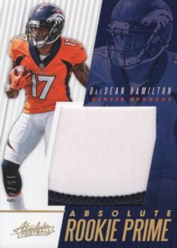 2018 Absolute #ARP-DH Absolute Rookie Jerseys Patches /49