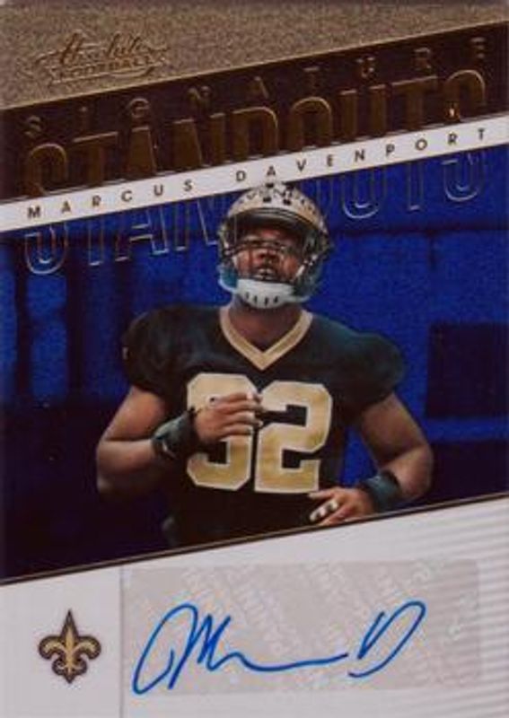 2018 Absolute #SS-MD Signatures Standouts - Spectrum Blue