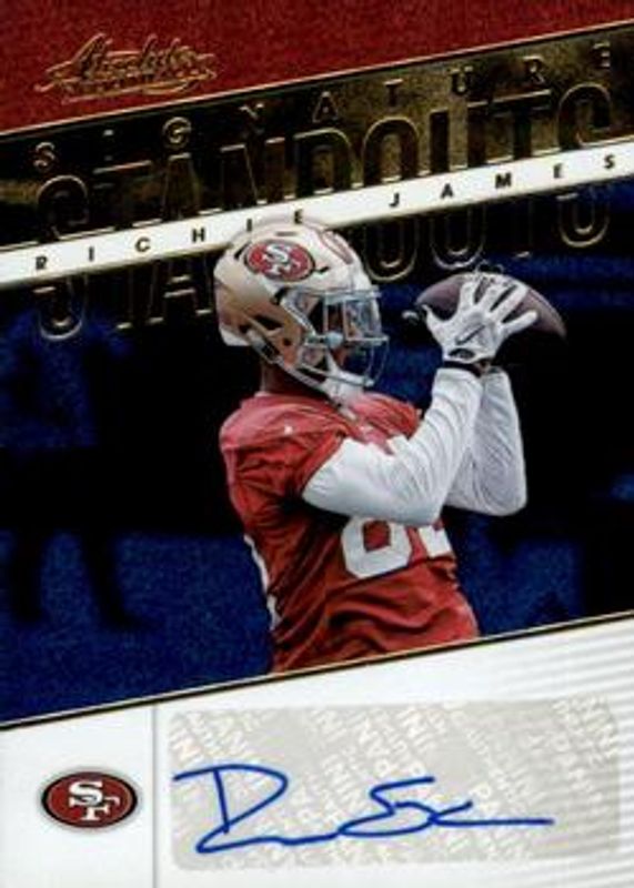 2018 Absolute #SS-RJ Signatures Standouts - Spectrum Blue