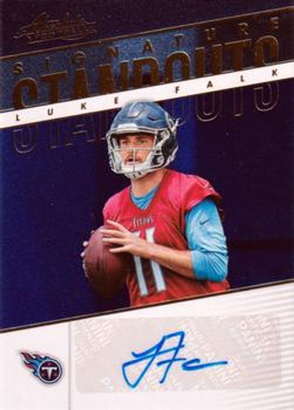 2018 Absolute #SS-LF Signatures Standouts - Spectrum Blue