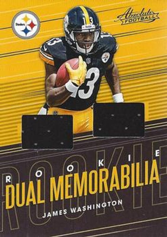 2018 Absolute #RDM-JW Rookie Dual - Memorabilia