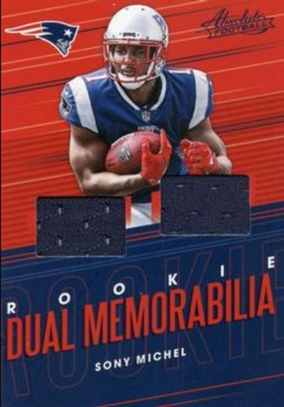 2018 Absolute #RDM-SM Rookie Dual - Memorabilia
