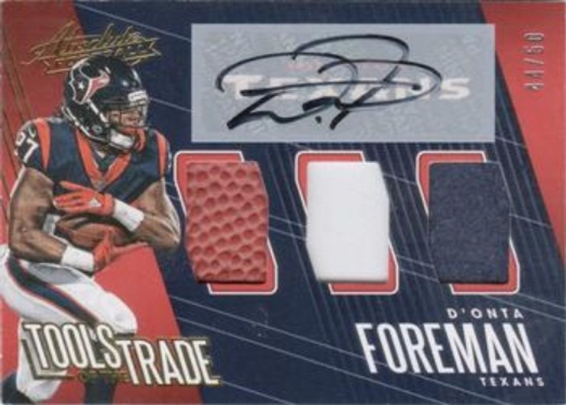 2018 Absolute #TT-DF Tools of the Trade Triple Autos /503