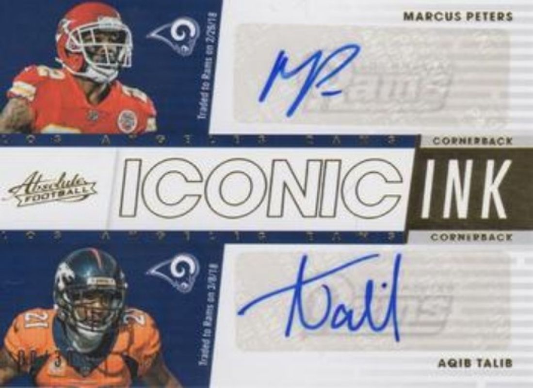 2018 Absolute #IQ-LA Iconic Ink Quads /5