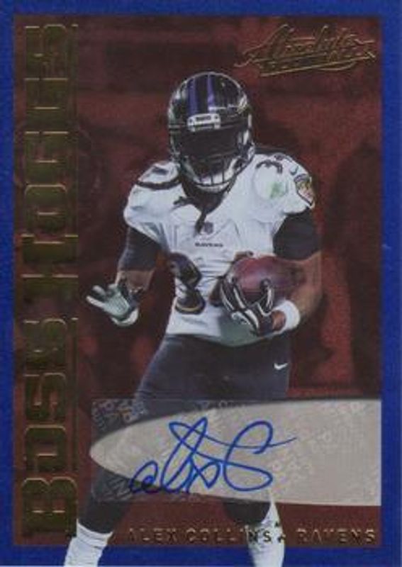 2018 Absolute #BH-AC Boss Hoggs Autographs - Spectrum Blue