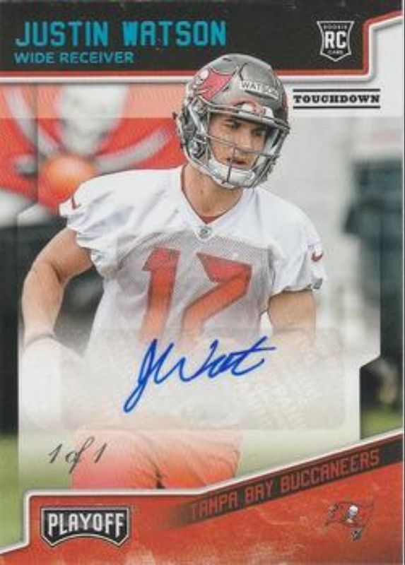 2018 Playoff #267 Rookies Autographs - Touchdown /1
