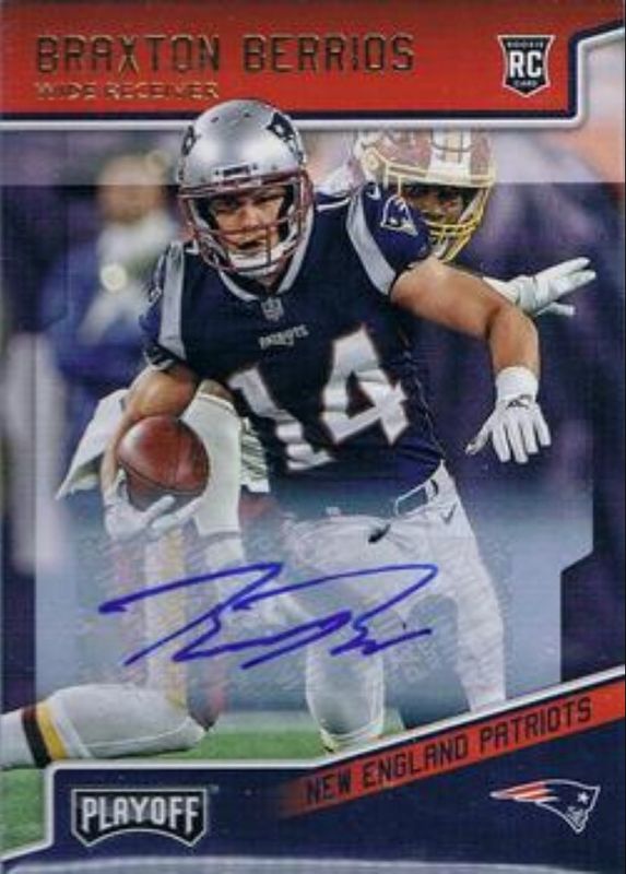 2018 Playoff #287 Rookies Autographs