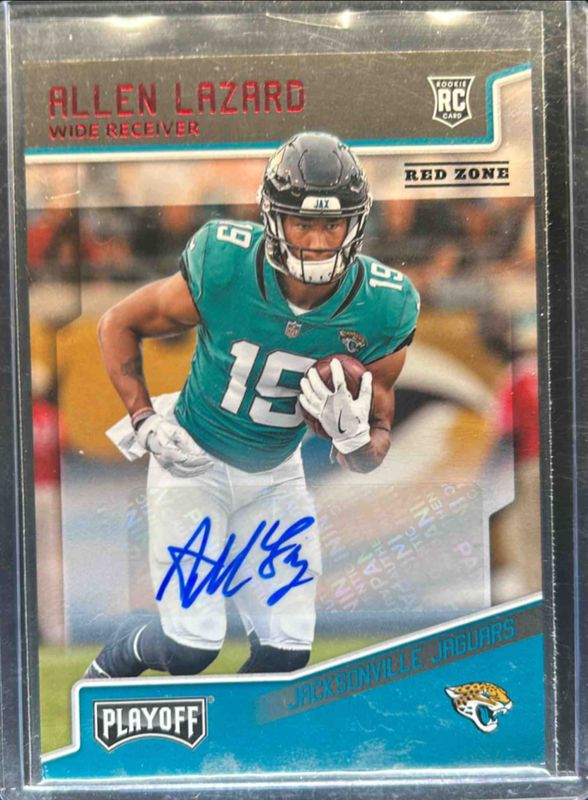 2018 Playoff #294 Rookies Autographs - Red Zone