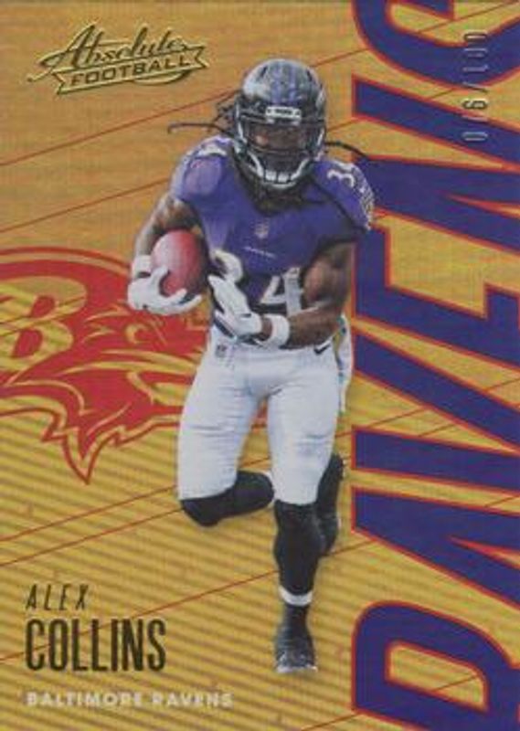 2018 Absolute #8 Red Spectrum /100