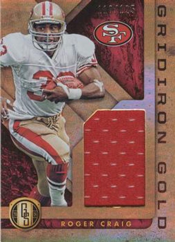 2018 Gold Standard #GG-15 Gridiron - Gold /125