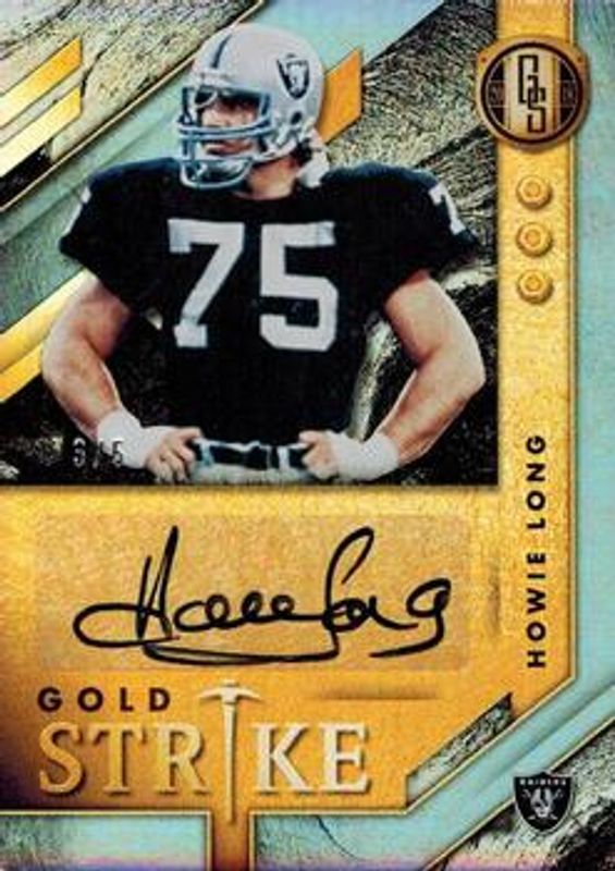 2018 Gold Standard #GS-HL Gold Strike - Platinum /49