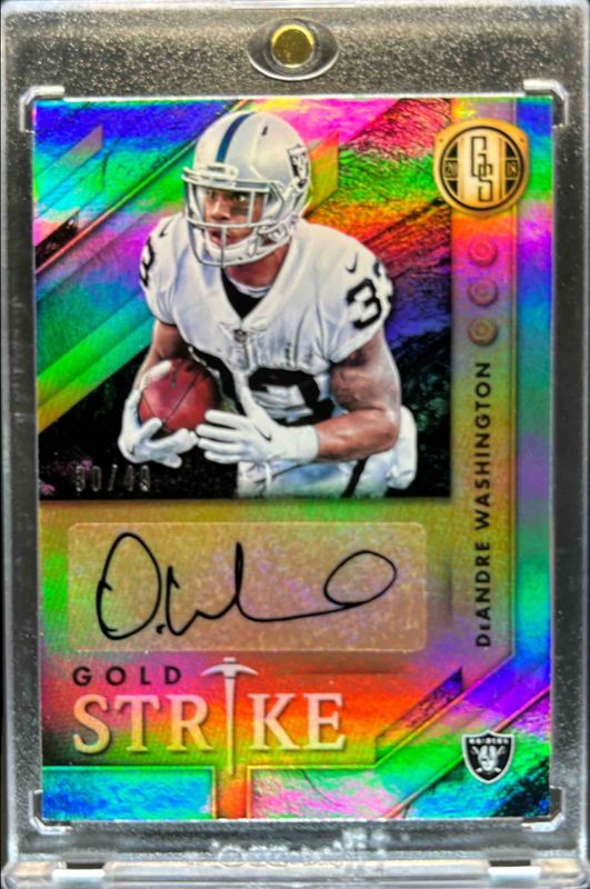 2018 Gold Standard #GS-DW Gold Strike - Platinum /49