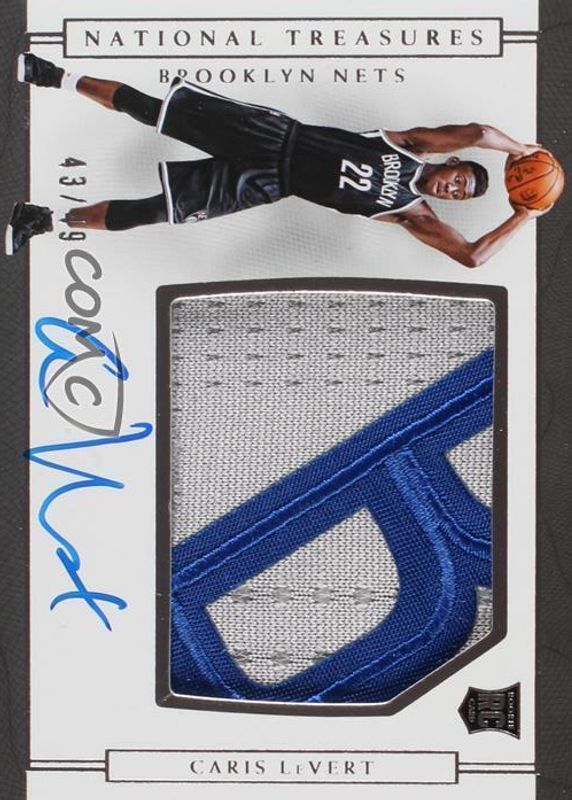 2016 National Treasures #155 Rookie Patch Auto Horizontal /49