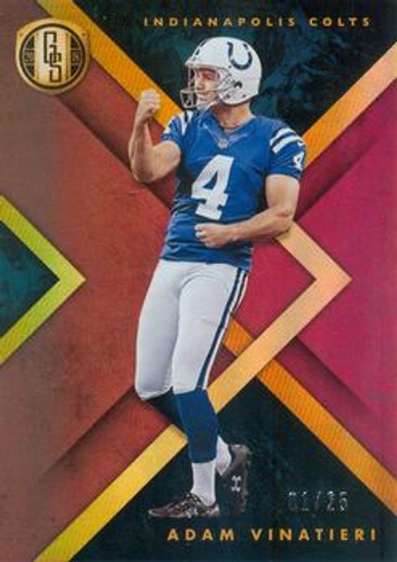 2018 Gold Standard #42 Rose Gold /25