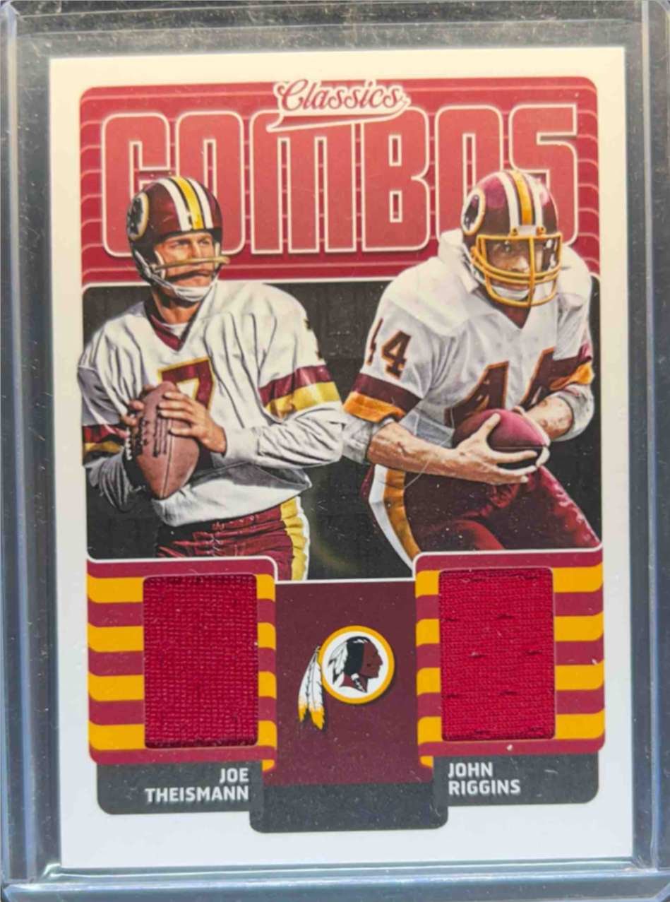 Joe Theismann / John Riggins Football Cards Price Guide - Sports Card ...