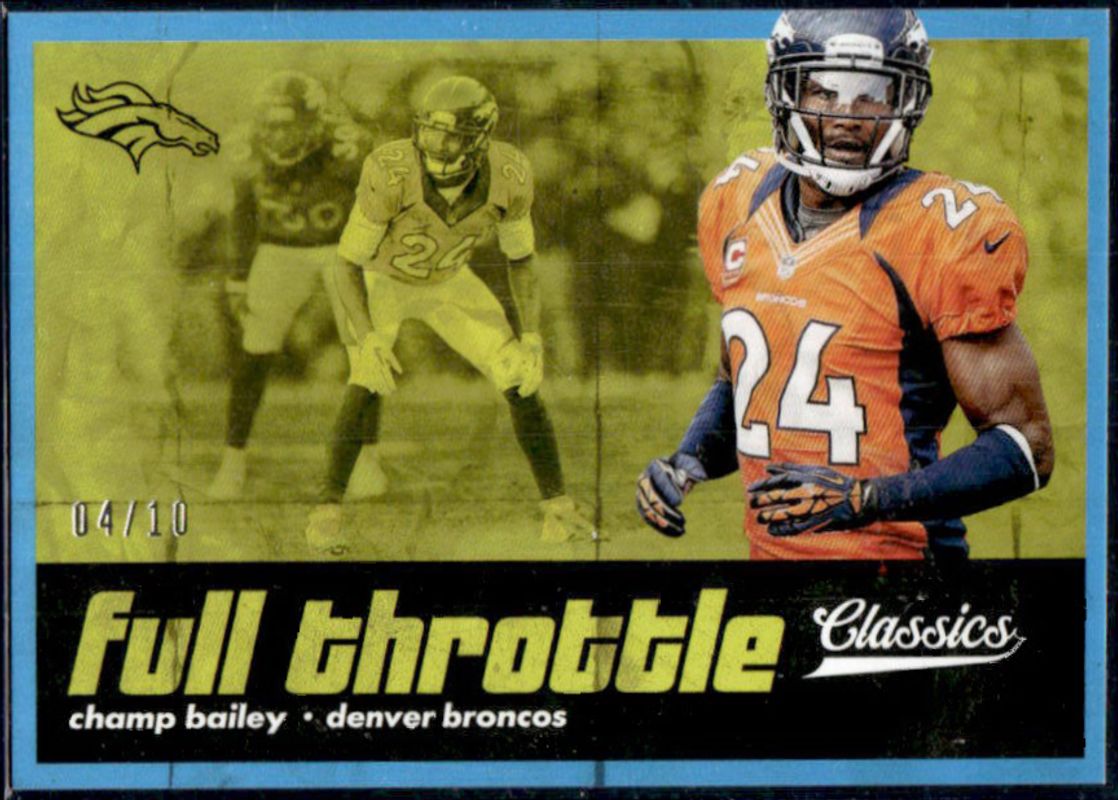 2018 Classics #14 Full Throttle - Blue /10