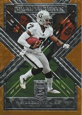2018 Elite #DT-10 Dual Threats - Orange /25