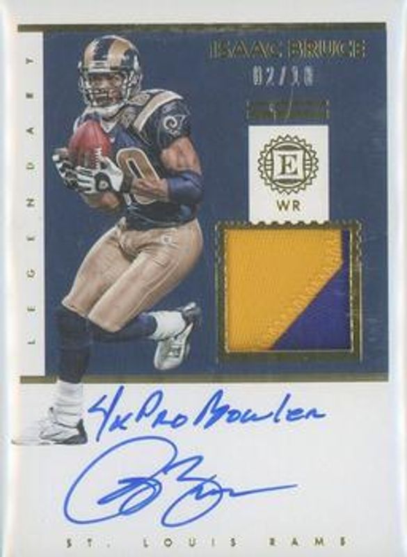 2018 Encased #LSS-IB Legendary Swatch Signatures - Gold /10