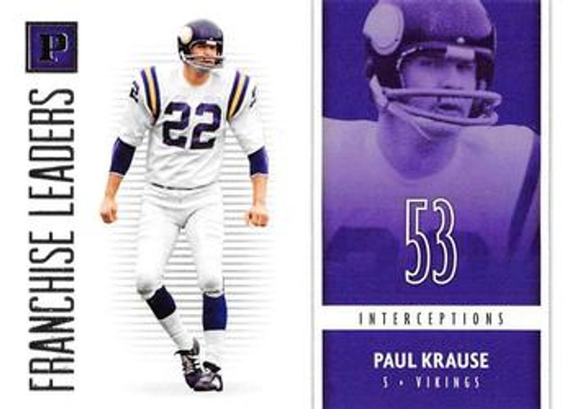 2018 Panini #FL-PK Franchise Leaders