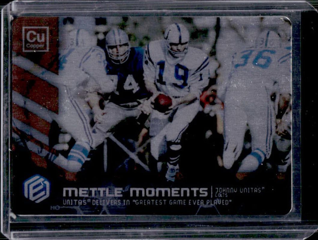 2018 Elements #1 Mettle Moments Horizontal - Copper /25