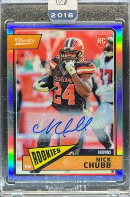 2018 Honors #319 Classics Update Rookies Significant Signatures /75