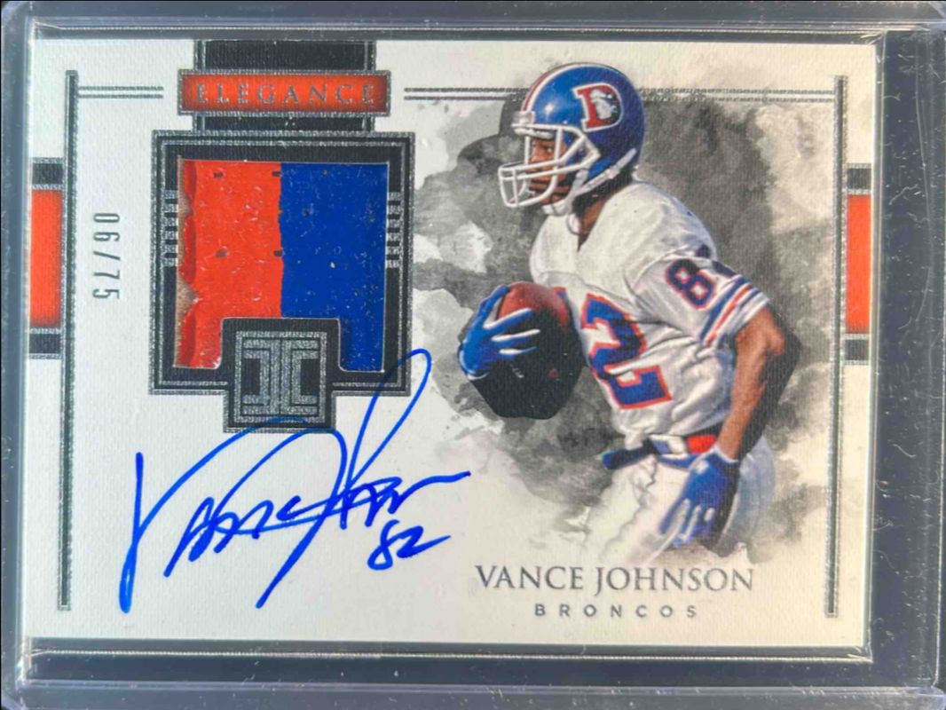 2018 Impeccable #ERP-VJ Elegance Retired Patch Autos /25