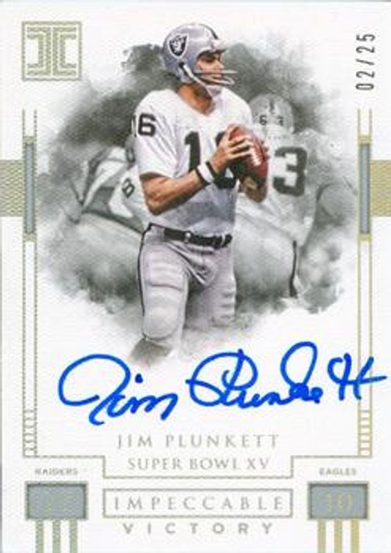 2018 Impeccable #IV-JP Impeccable Victory - Silver /25