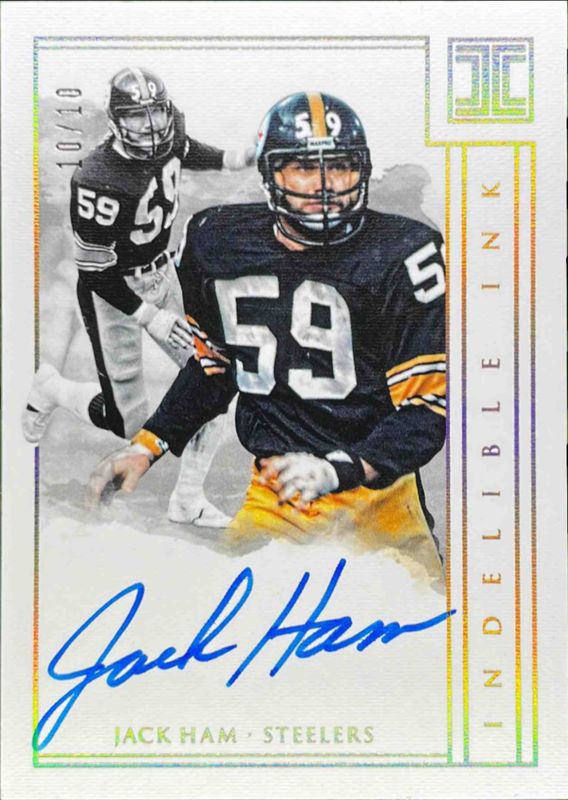 2018 Impeccable #II-JH Indelible Ink - Gold /5