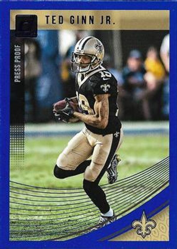 2018 Donruss #198 Press Proof Blue