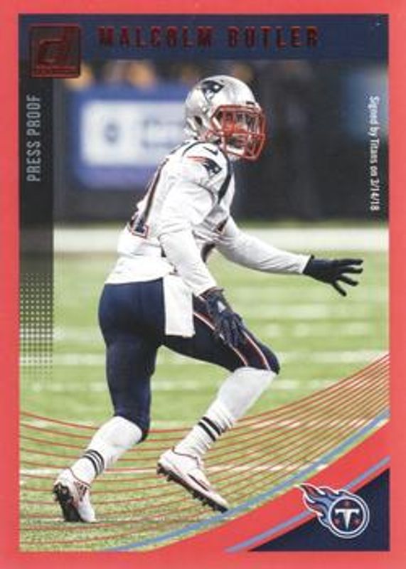 2018 Donruss #189 Press Proof Red