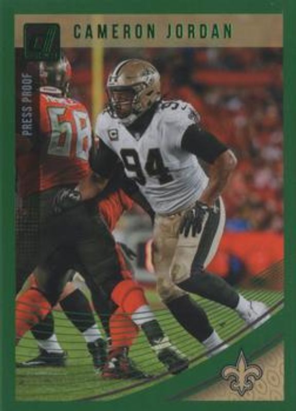 2018 Donruss #297 Press Proof Green