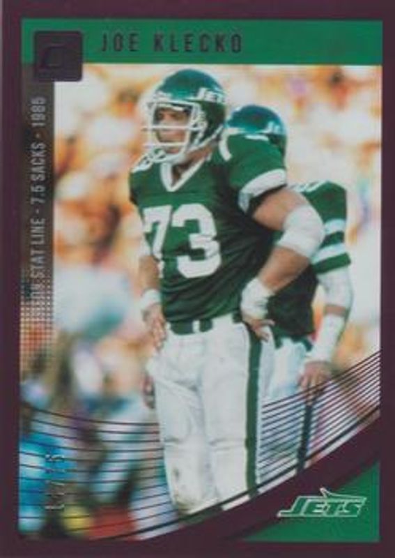 2018 Donruss #215 Season Stat Line