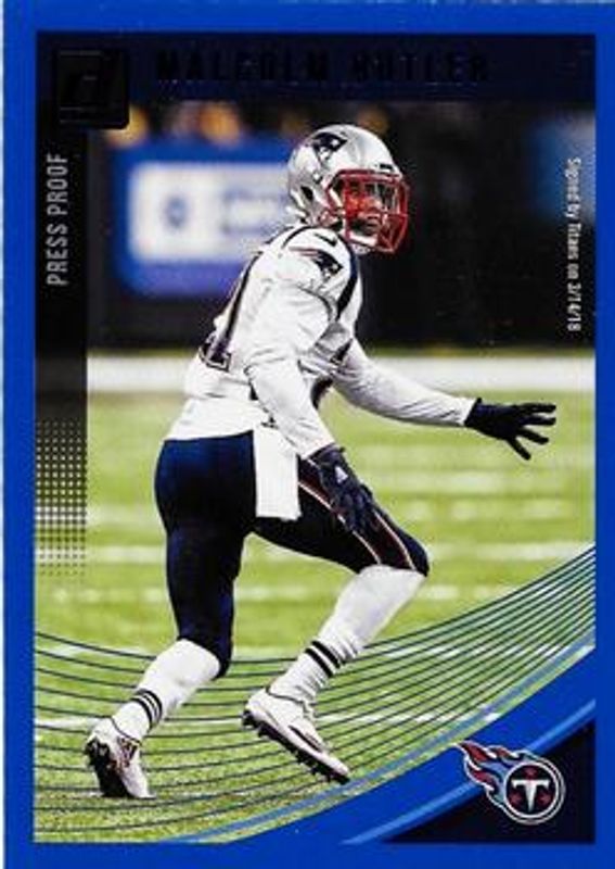 2018 Donruss #189 Press Proof Blue