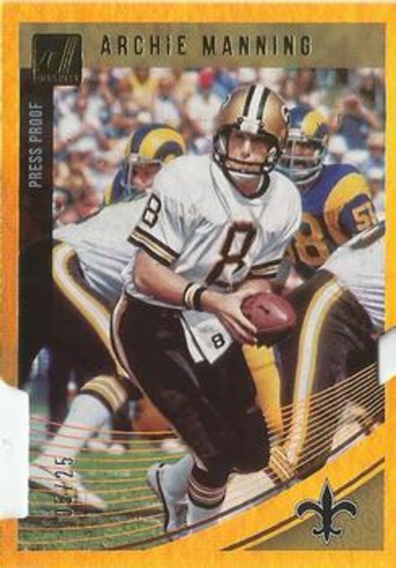 2018 Donruss #200 Press Proof Gold Die-Cut /25