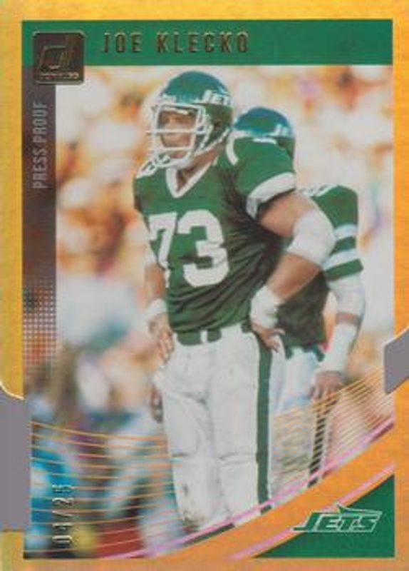 2018 Donruss #215 Press Proof Gold Die-Cut /25