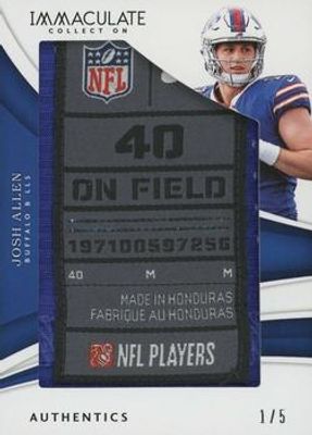 2018 Immaculate #IM-4 Immaculate Authentics /2